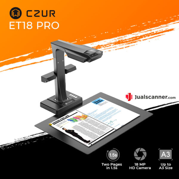 Scanner CZUR ET18 Pro