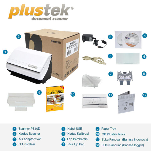 Scanner Plustek SmartOffice PS30D - Gambar 4