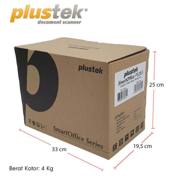 Scanner Plustek SmartOffice PS283 - Gambar 8