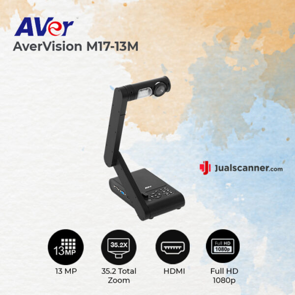 Scanner AverVision M17-13M Document Camera - Gambar 4