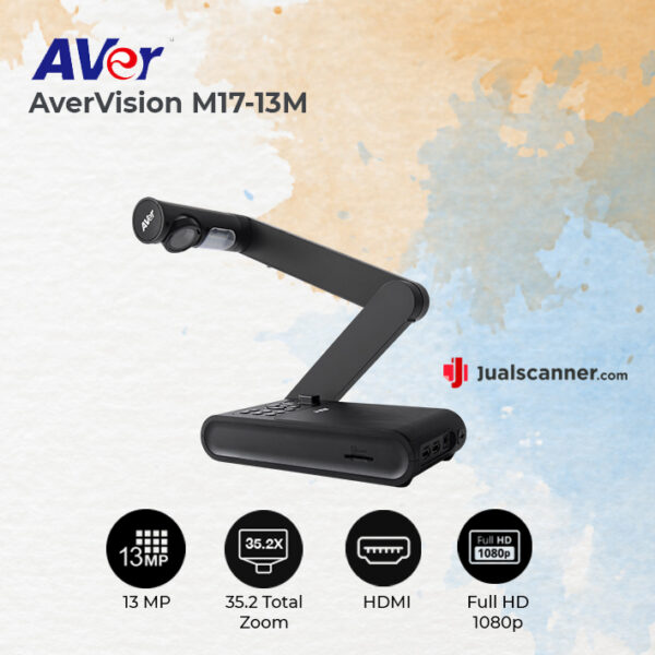 Scanner AverVision M17-13M Document Camera - Gambar 3